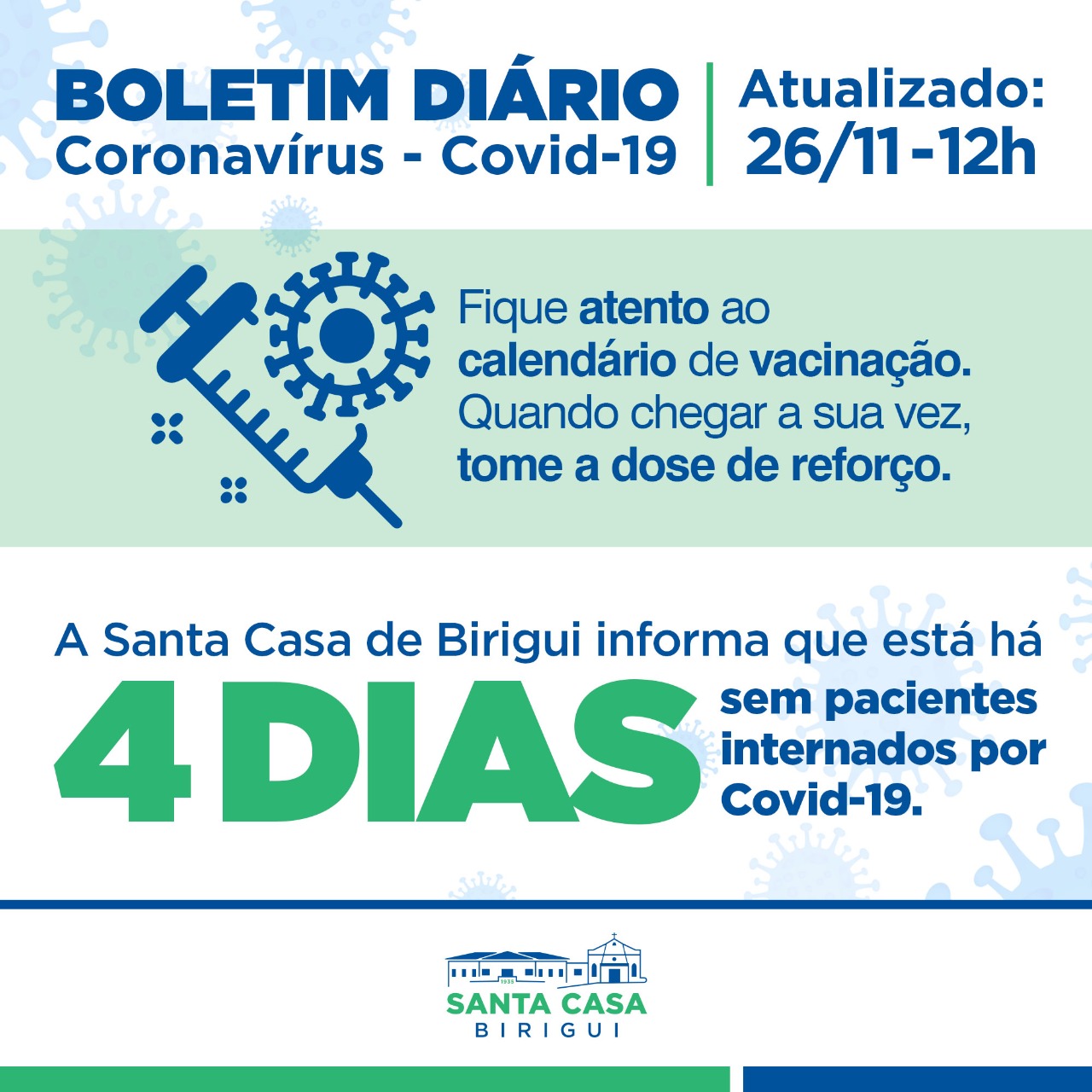 Boletim Informativo DIÁRIO – Data de divulgação: 26/11/2021