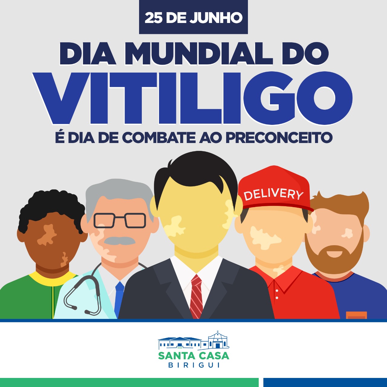25 de junho – Dia Mundial do Vitiligo