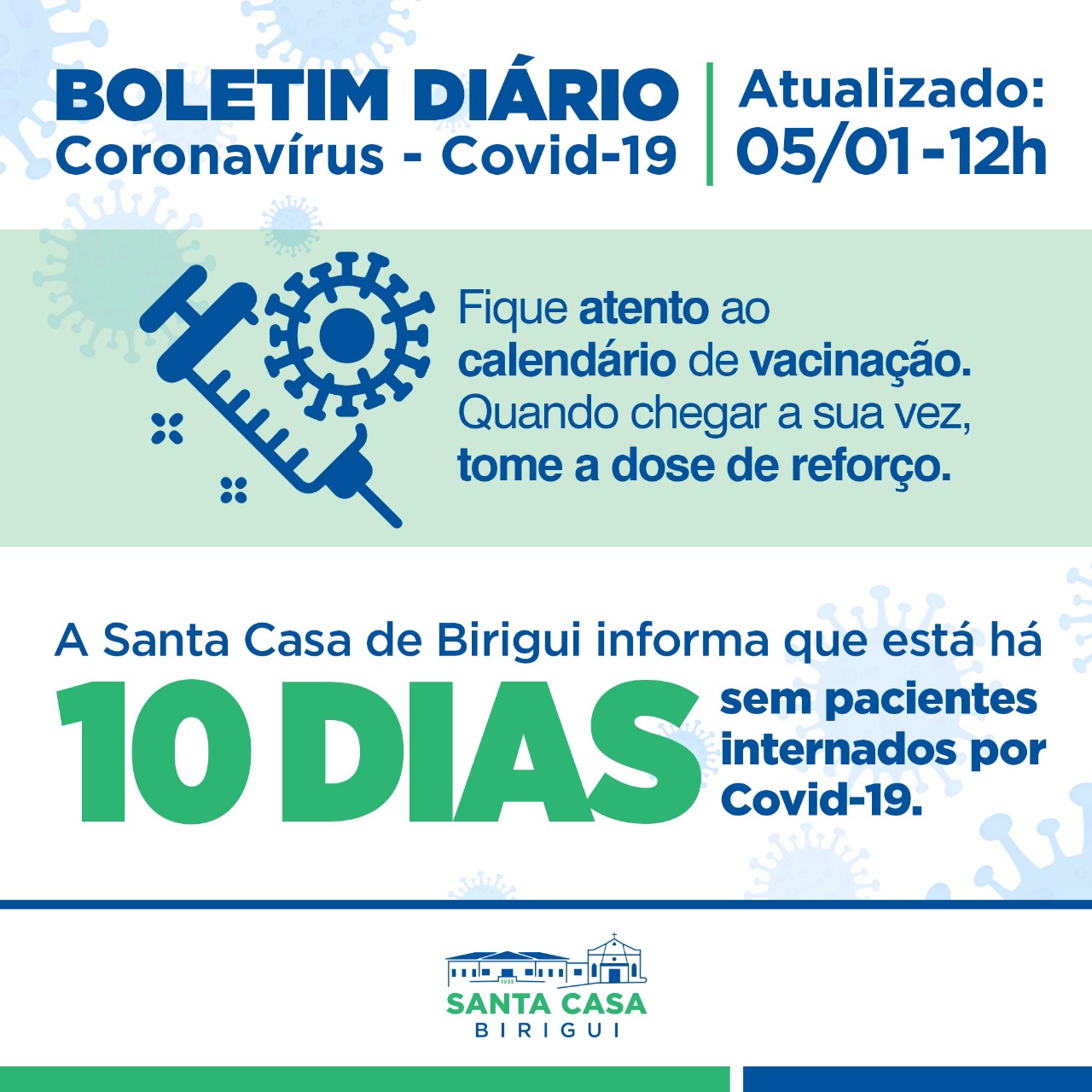 Boletim Informativo DIÁRIO – Data de divulgação: 05/01/2022