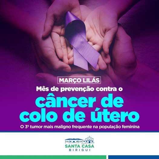 Mês de prevenção contra o câncer de colo de útero