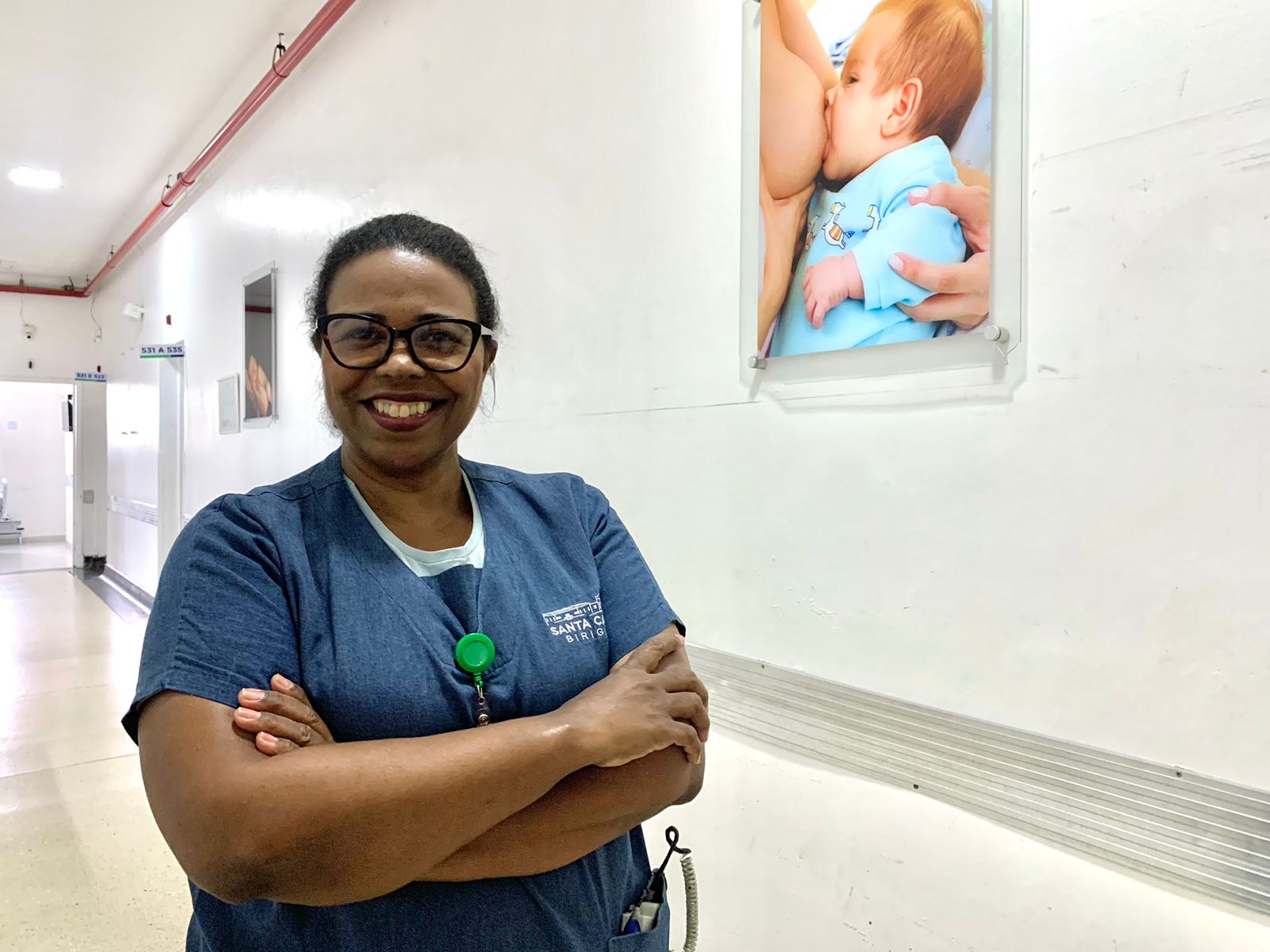 “A enfermagem é uma pedra brilhante que encontrei na vida”, define a enfermeira Clenir Soares